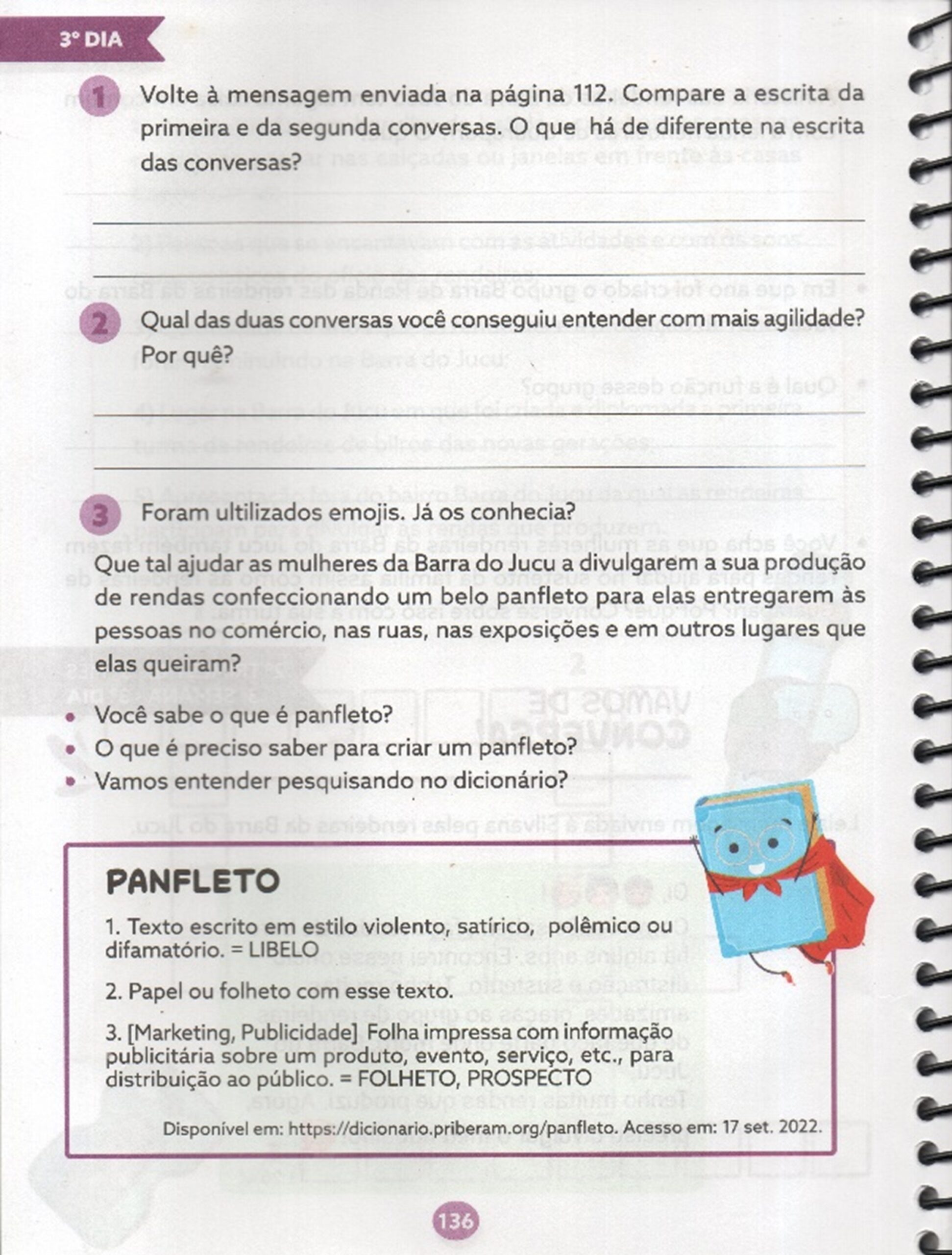 IMAGEM LIVRO COLEÇÃO PAES ALFABETIZAÇÃO - GOVERNO ESPÍRITO SANTO - RENDA DE BILRO 6