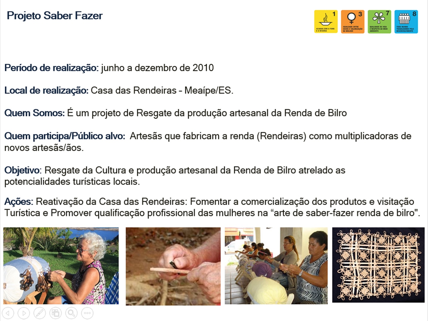IMAGEM PONTO DE MEMÓRIA BARRA DE RENDA - REGISTROS HISTÓRICOS - RENDEIRAS DE MEAÍPE 11