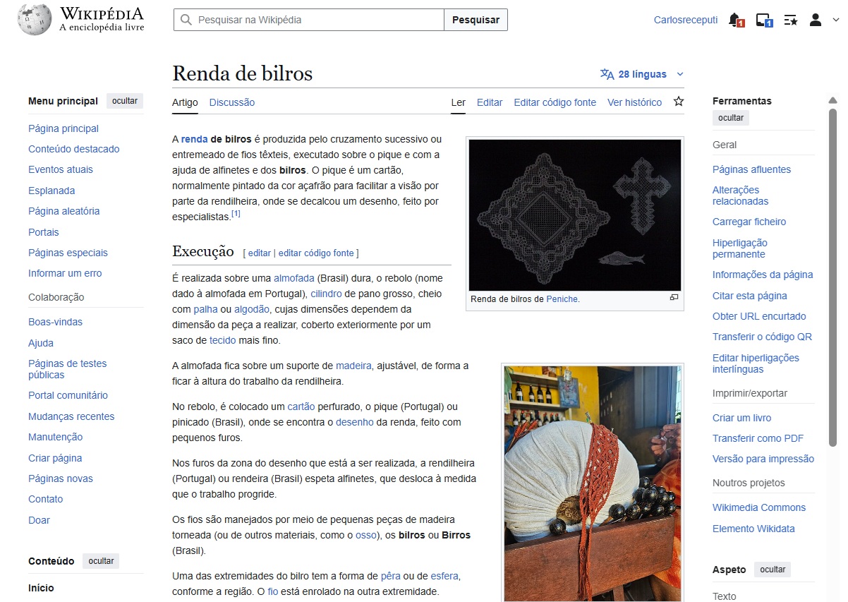 IMAGEM PONTO DE MEMÓRIA BARRA DE RENDA - WIKIPÉDIA RENDA DE BILRO