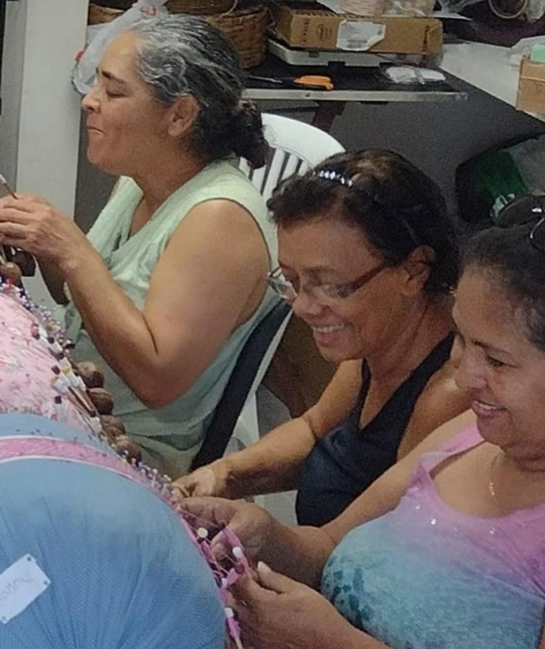 PONTO DE MEMÓRIA BARRA DE RENDA - SOLANGE, ISMELIA E MARA