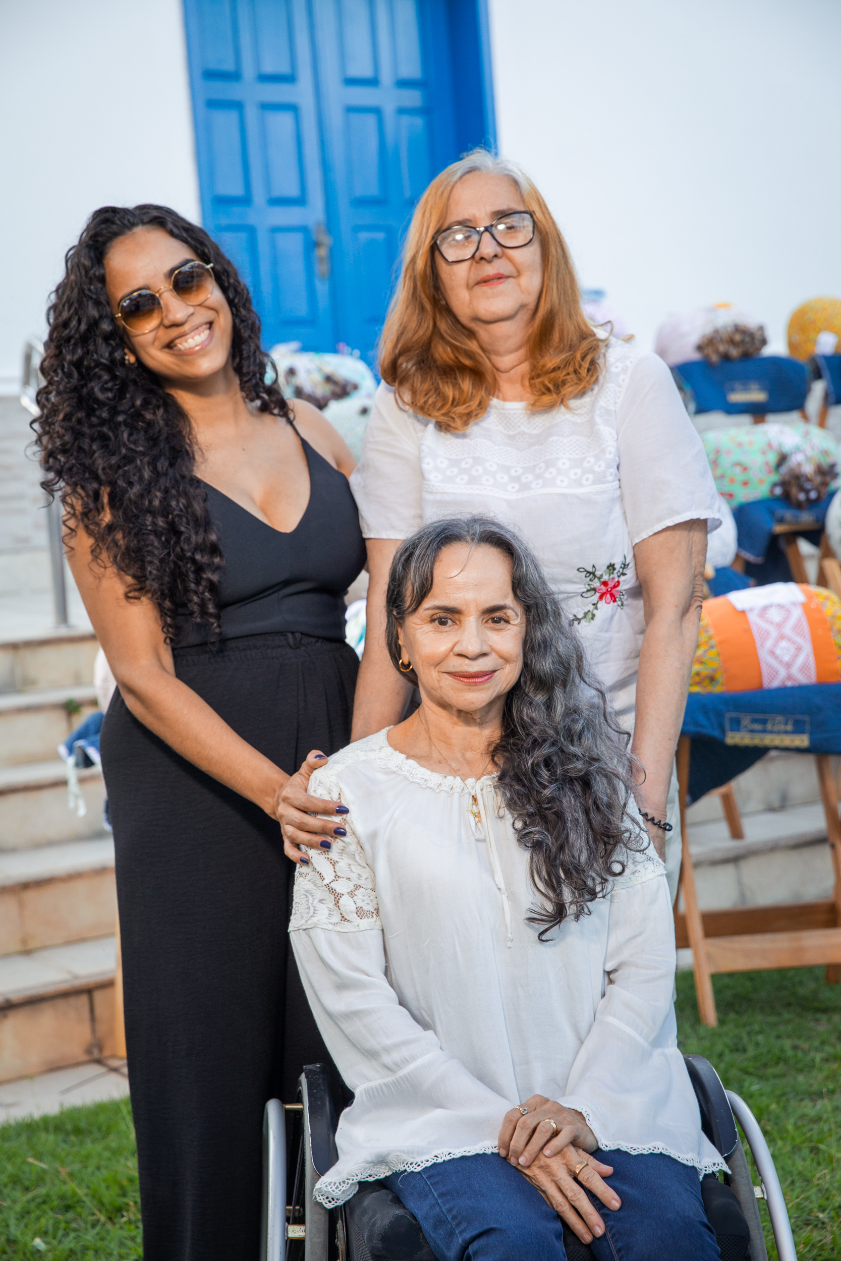 PONTO DE MEMÓRIA CRISTINA PONCIO, SARA E RITA LACERDA - FOTO ZANETE DADALTO