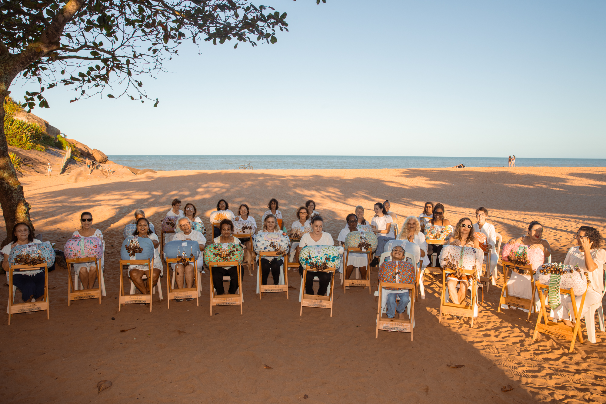 Ponto de Memória Barra de Renda - Lazer e fotos na praia - foto Debora Benaim